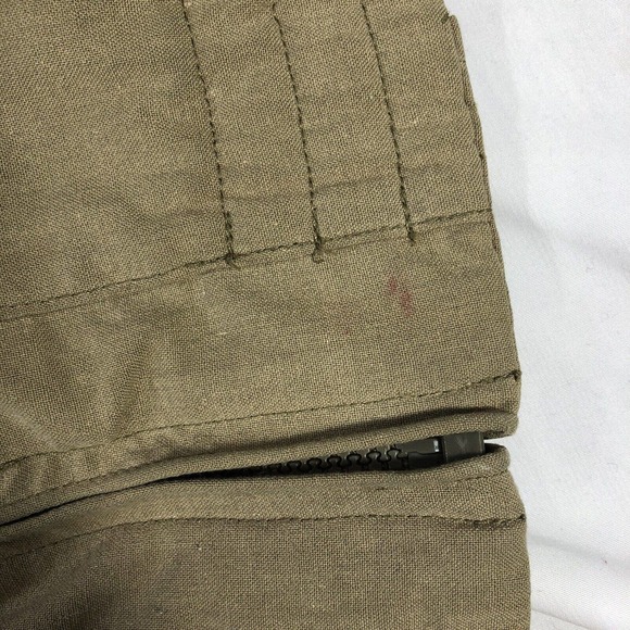 World Bird Sanctuary Jacket Full Zip Mock Neck Kahki Long Sleeve Approx Size M/L - Picture 16 of 16